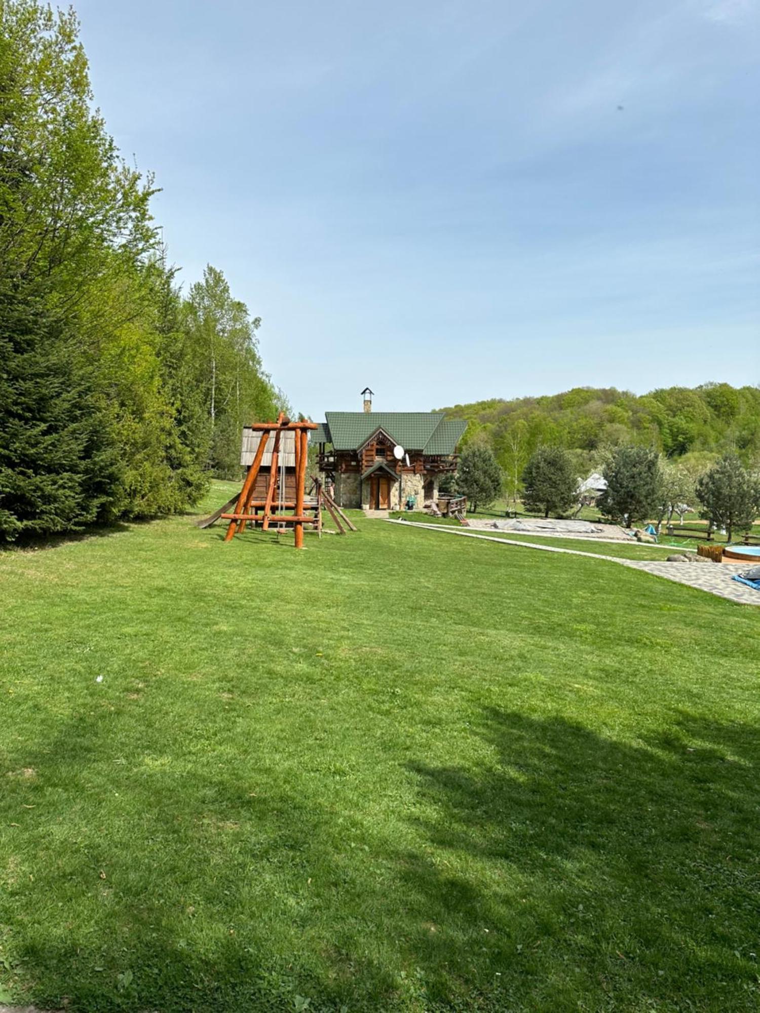 Хутір Стаєчне Villa Bagna ภายนอก รูปภาพ